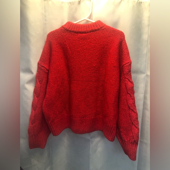 Old Navy Mock-Neck red Pullover sweater, size S (6-7) - Picture 8 of 11